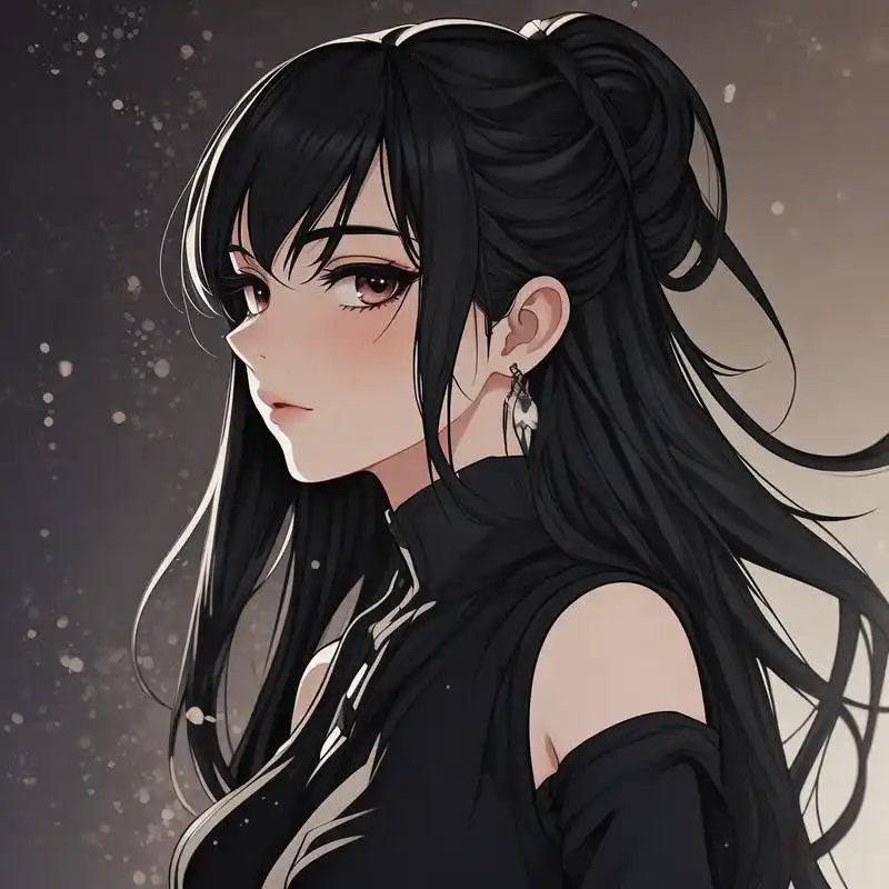 动漫女生头像来啦99黑暗系超冷酷94