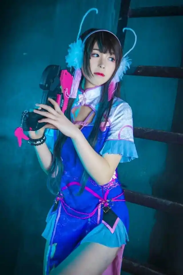 守望先锋dva同人旗袍