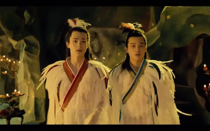 《妖猫传》白鹤少年 刘昊然,欧豪