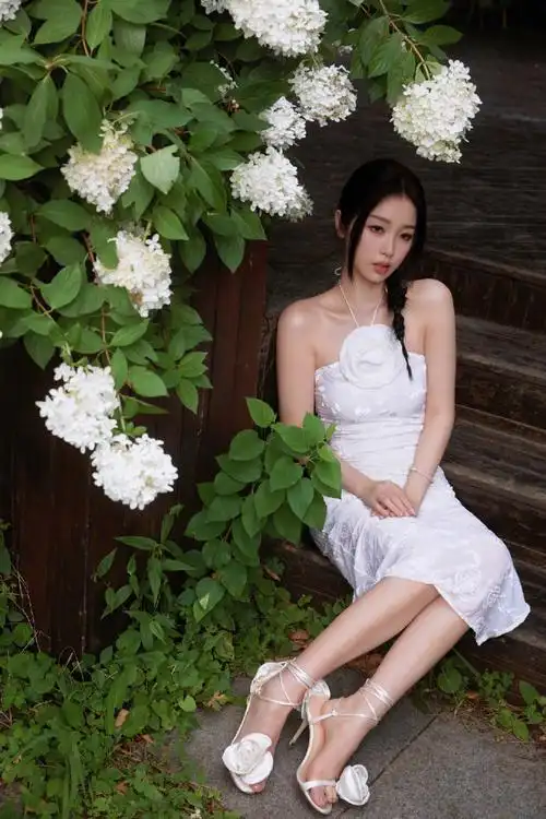 虞书欣清冷白玫瑰##虞书欣胸前一朵白玫瑰##第十八届中国长春电影