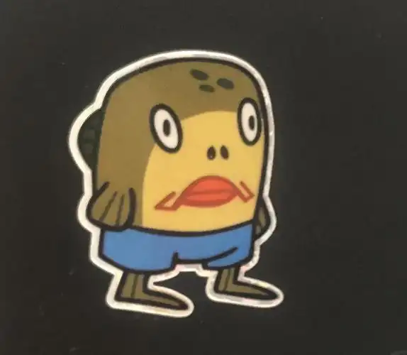 一个丑动漫角色