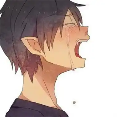 哭泣伤感流泪的动漫男生头像图片 看着让人心疼的动漫男头合集