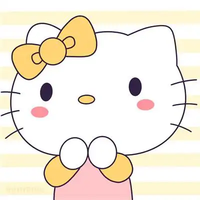 可爱凯蒂猫头像图片