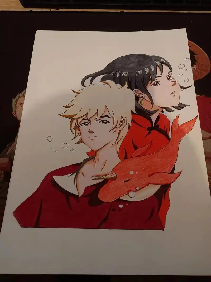 大鱼海棠! 椿还湫命  谁还湫情!#经典动漫  - 抖音