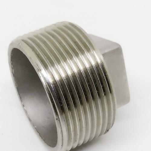 304堵头塞头 外丝堵头201/304/316l不锈钢消防水暖燃气塞头