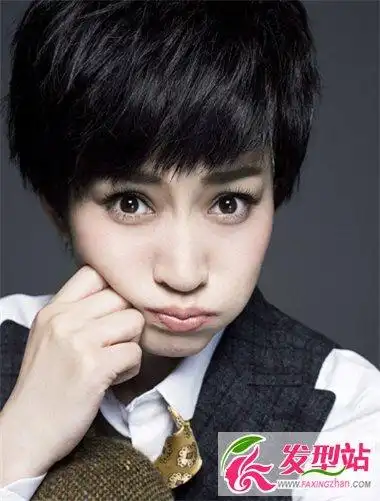 李小冉短发发型图片率性时尚显气质
