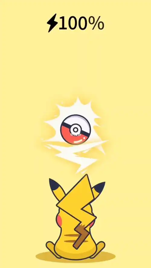 皮卡丘充电动态壁纸