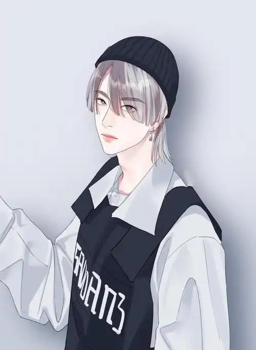 漫画版王一博帅气写真,高清图片