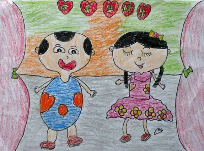 幼儿人物画画大全图片