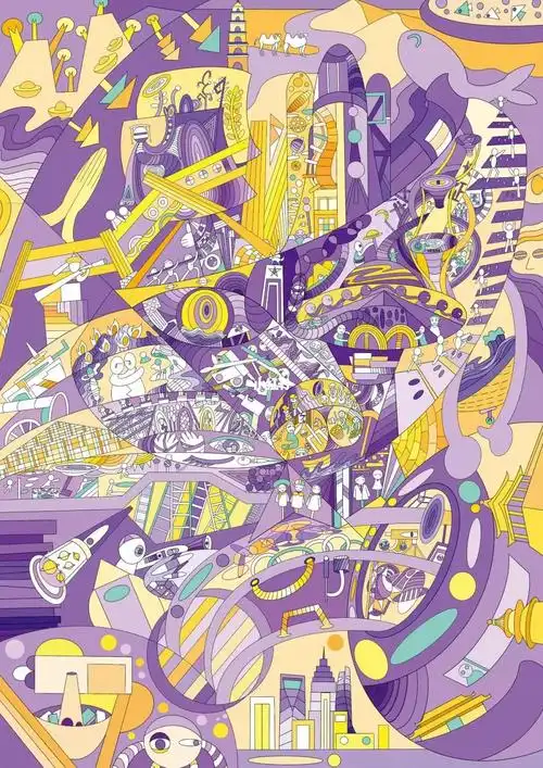 获奖作品海报设计城市精神