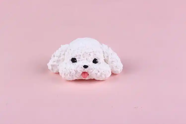 怎么用粘土做小狗(超轻粘土手工制作教程图解——小白狗)-生活知识库