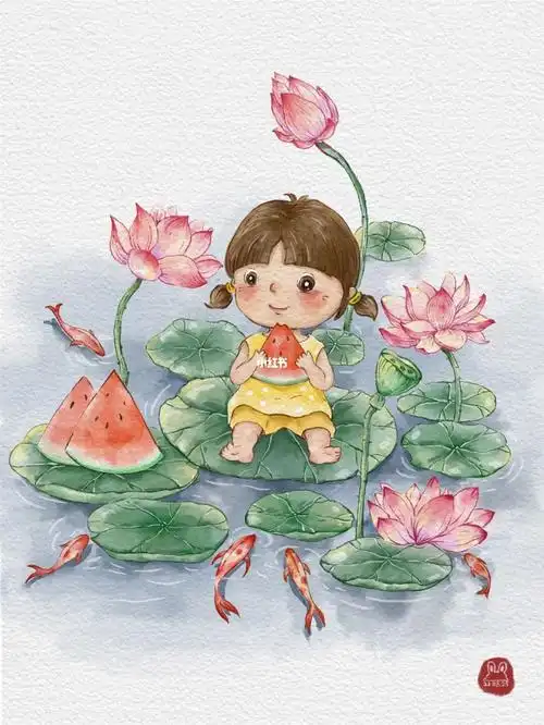 夏天-手绘练习no.