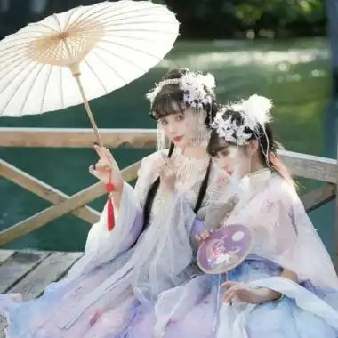 高清好看的古风姐妹闺蜜头像图片