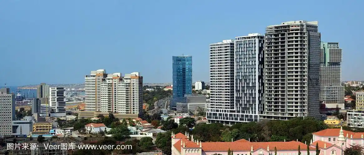 罗安达全景-安哥拉首都的天际线