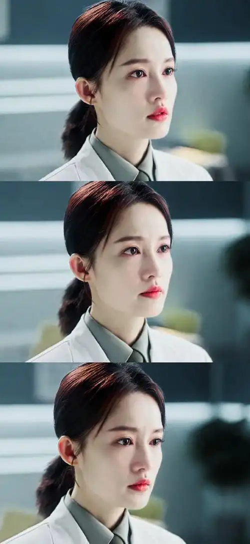 李沁越泥越美#看完《爱上特种兵》只想说@李沁真的好会哭,眼底含泪却