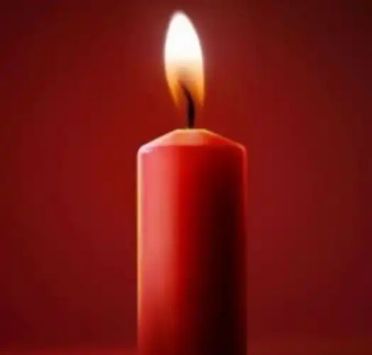 每逢这时我都会在心中点燃一支蜡烛,为远在天国的母亲默默祈祷.