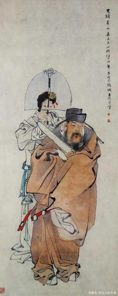 任伯年的人物画作品欣赏