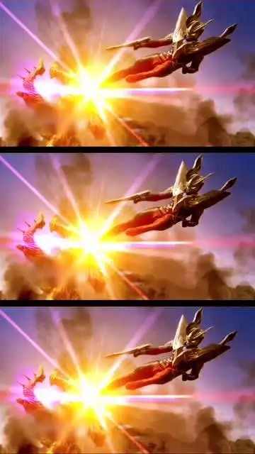 赛罗奥特曼飞踢实在太帅了!还有谁比他的飞踢更帅呢?