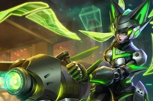 王者荣耀绿色皮肤合集孙尚香末日机甲这款皮肤的手感贼强