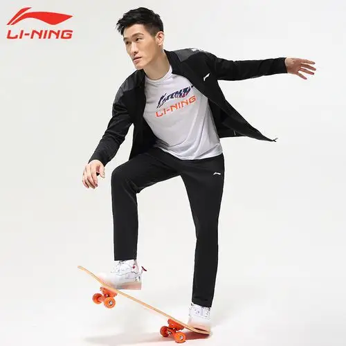 套装李宁运动服休闲宽松跑步健身2020新款羽毛球运动套装