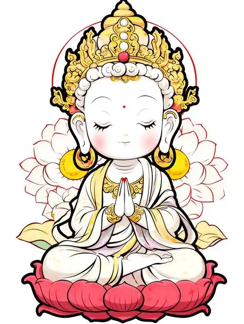 卡通菩萨头像#头像