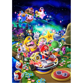 拼图拼板500片趣味玩具男女礼物卡通动漫超级玛丽亚马里奥超级玛丽56