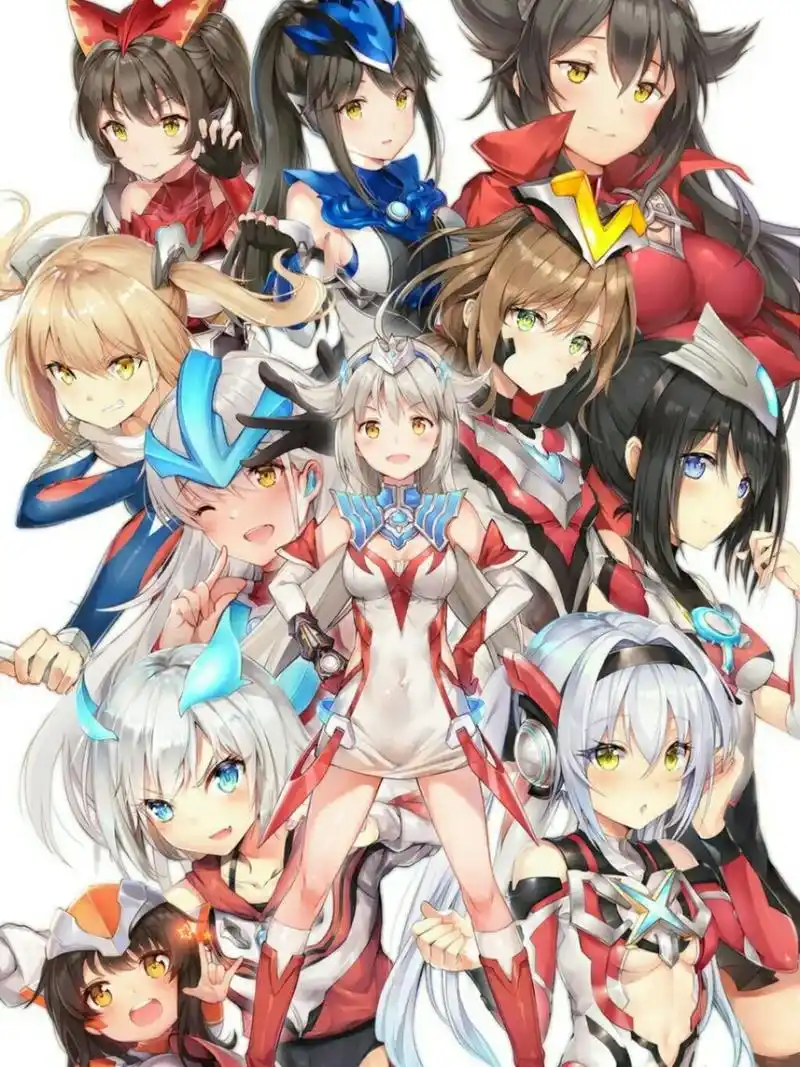 新生代奥特战士娘化大全 新生代奥特战士娘化大全 有格丽乔哦90