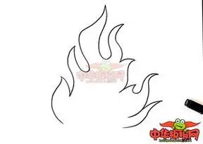 火焰简笔画火焰简笔画简单又漂亮