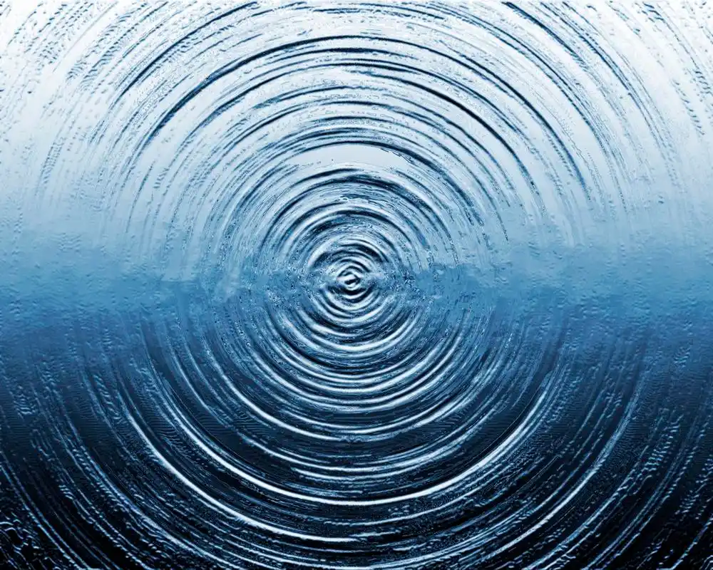 在水中的波纹,水背景的涟漪