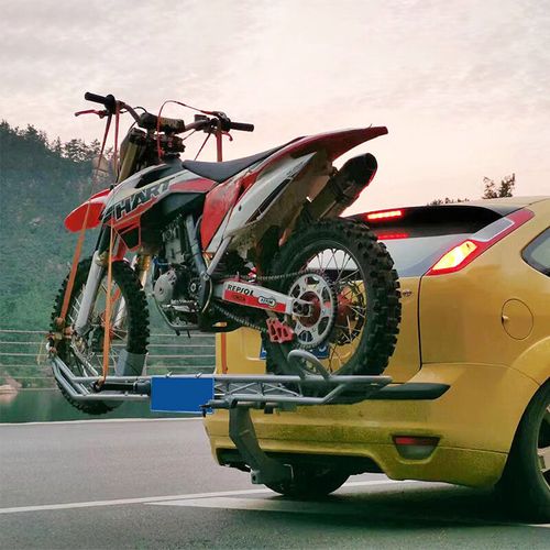 汽车越野摩托车架拖车后挂架轻便便携式摩托车背架越野摩托车架|