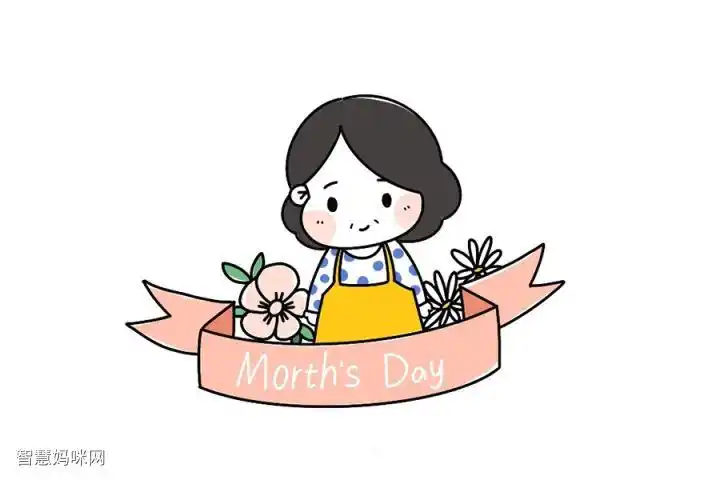 如何画母亲节简笔画