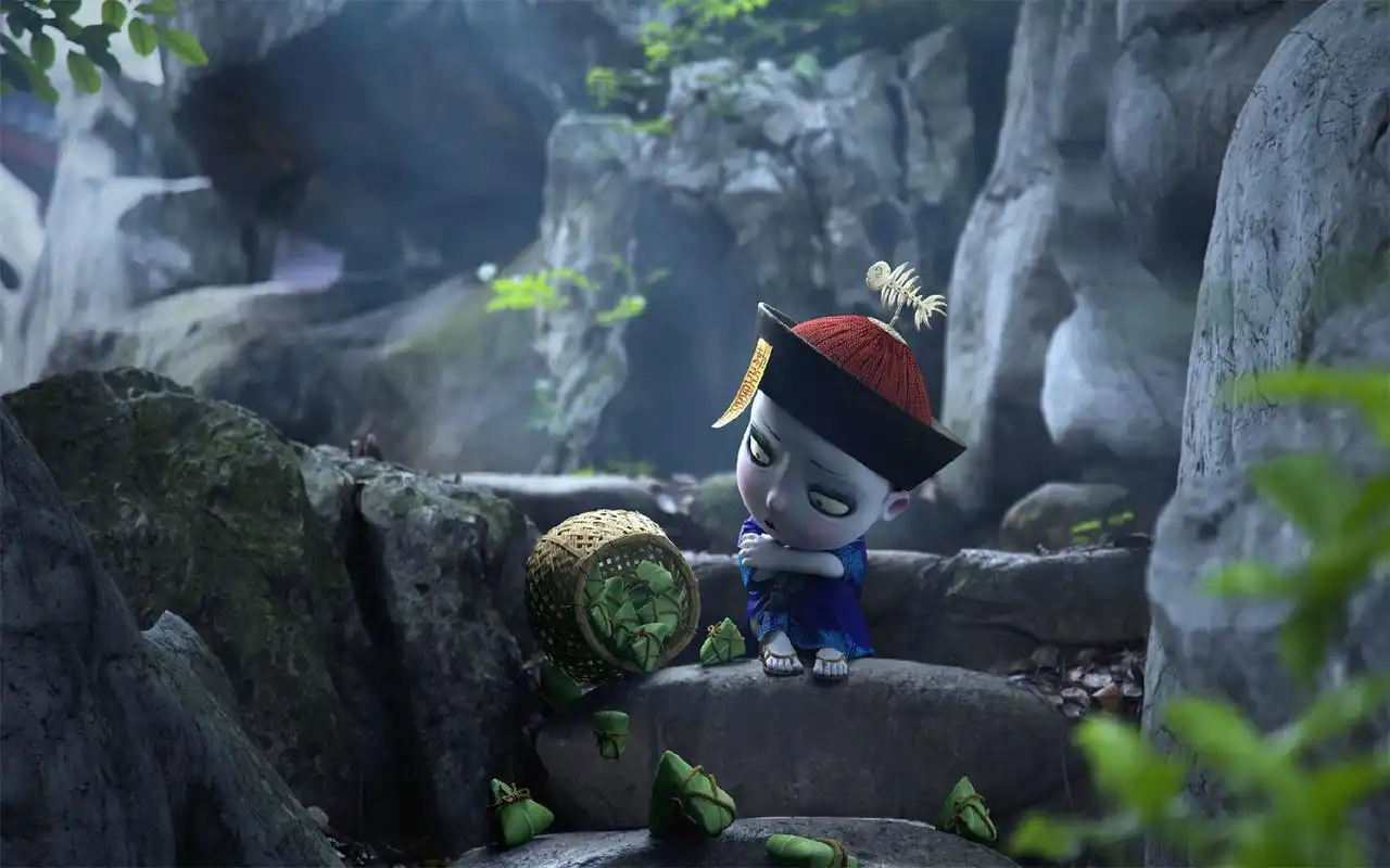 可爱僵小鱼呆萌高清桌面壁纸