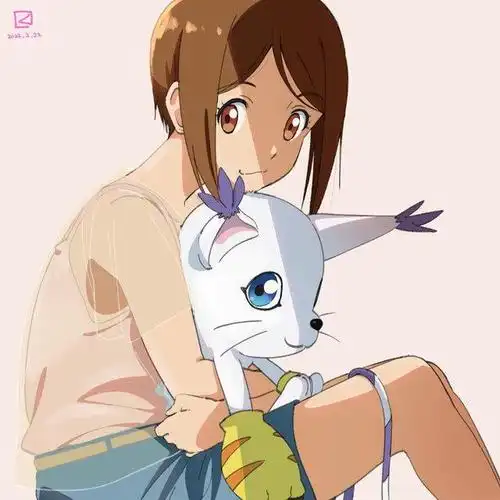 宫原拓也公开数码宝贝最后的进化播出一周年贺图