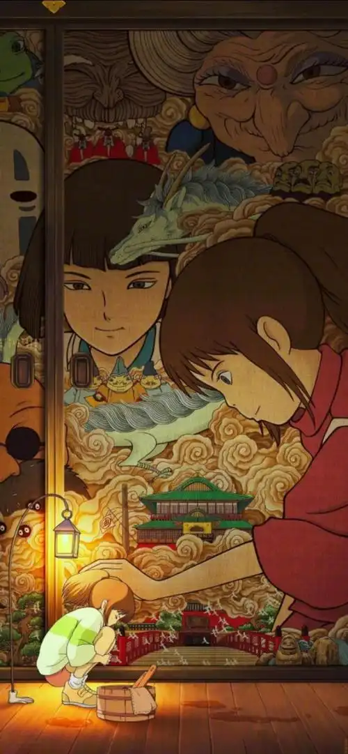 千与千寻唯美图片宫崎骏千与千寻高清壁纸