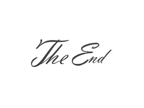 theend动态效果ppt模板