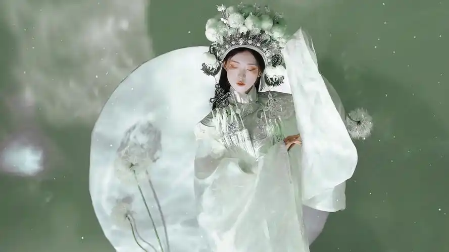 唯美 国风 古风 戏曲 美女 高清 壁纸_美女壁纸_墨鱼部落格