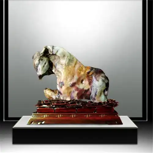 奇石欣赏《戈壁奇石-动物》