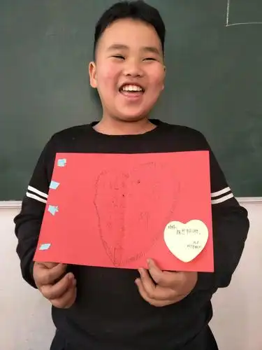 二年级《做贺卡》!手工课!