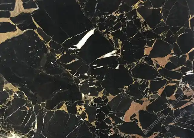 雅典黑金花-大理石-石猫石材网