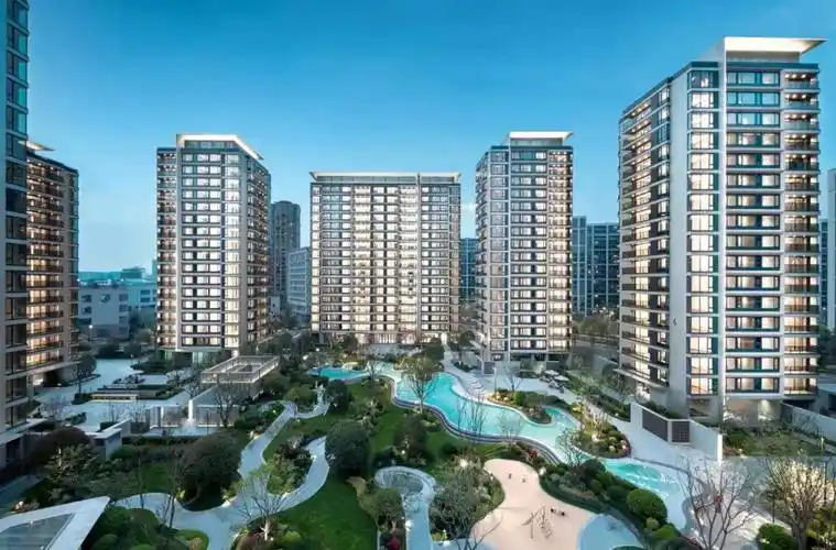 杭州仁恒滨江园实景图