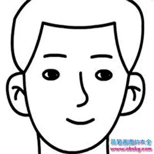 爸爸简笔画爸爸简笔画简单又帅气