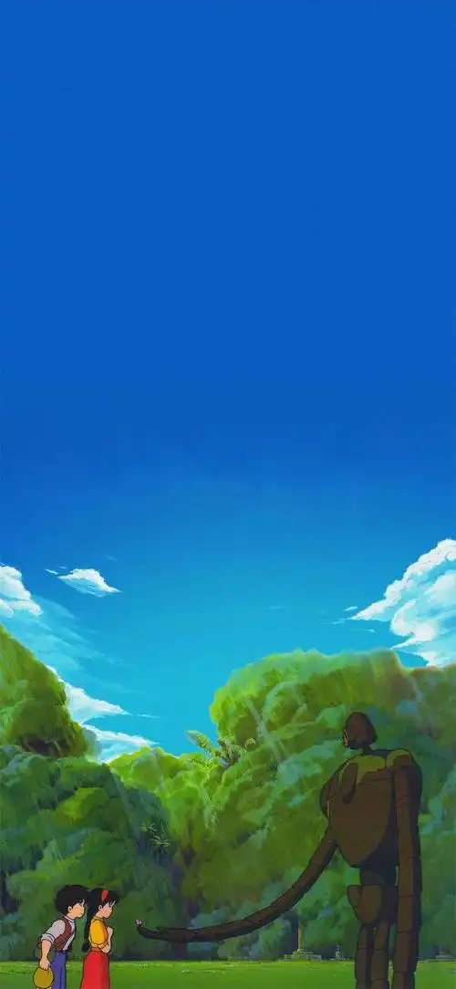 宫崎骏动漫壁纸,不管前方的路有多苦,都比站在原地更接近幸福