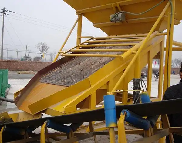 120型振动筛洗石机