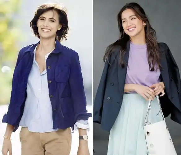 真正会穿衣的女人,会爱上"深蓝色",这些搭配示范,美得很高级!