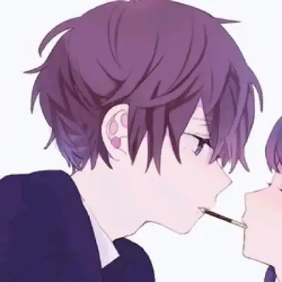 微信动漫情侣头像一人一半 蔓延小思念