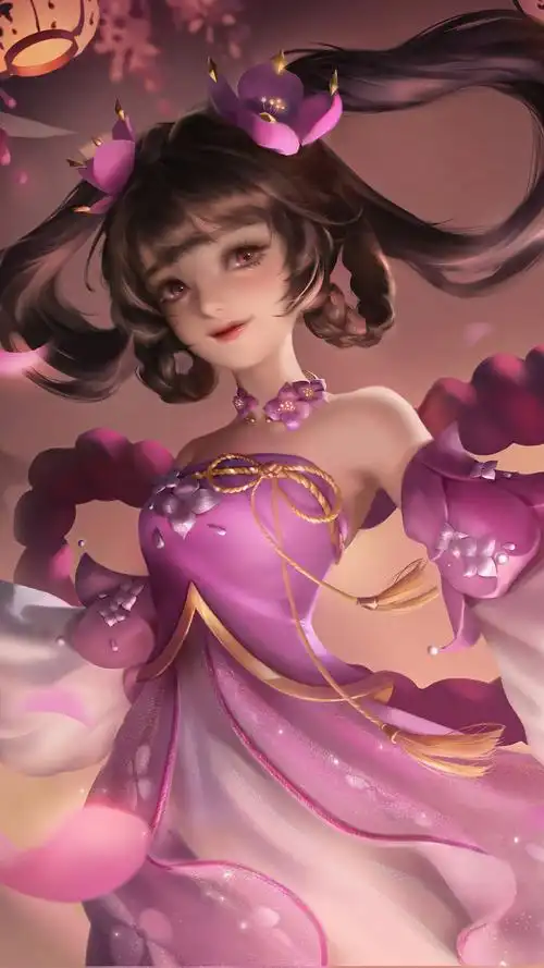 王者荣耀小乔立绘图片可爱 手机壁纸 - 空间壁纸网