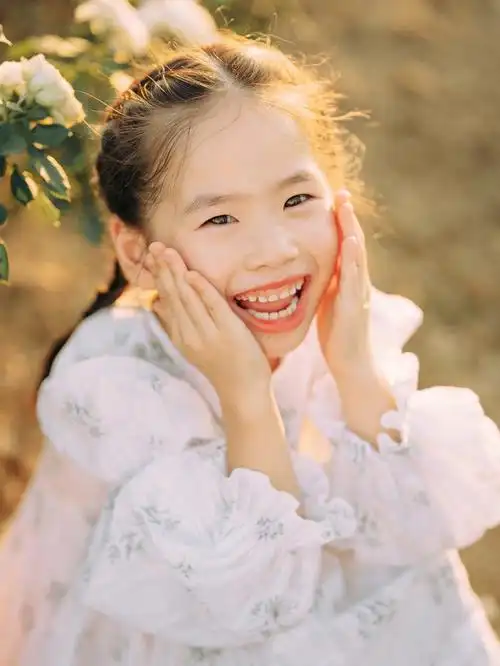 用笑容治愈这个季节潜江儿童摄影