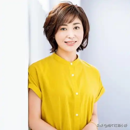 最新流行短发发型图片女中年(适合小脸中年妇女短发发型)-天晟网