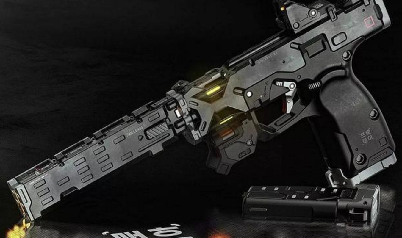 arms rock"未来"枪械,外形科幻炫酷,威力你绝对想不到!