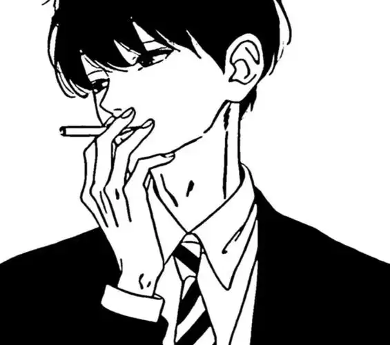 男漫画头像黑白【男漫画人物】